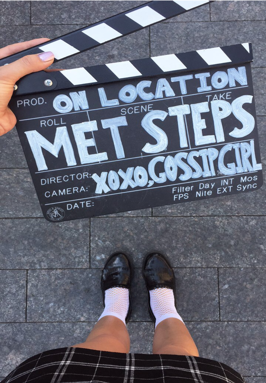 a person holding a sign